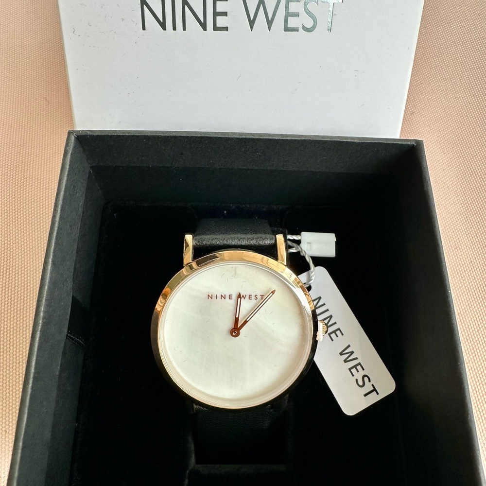 Nine West Gold-Tone Women’s Watch